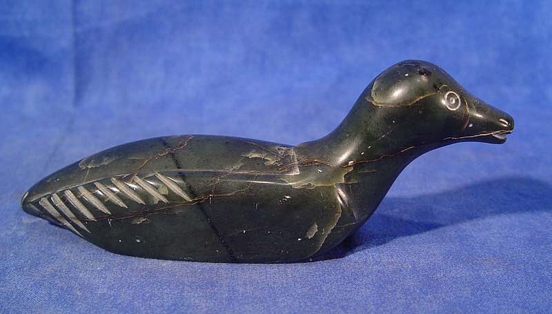 10 - Pacific Northwest, Eskimo Carving:  Bird