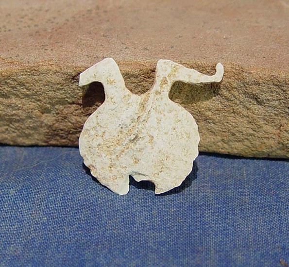 11 - Prehistoric Artifacts, Hohokam fetish/pendant/effigy
1000 AD
