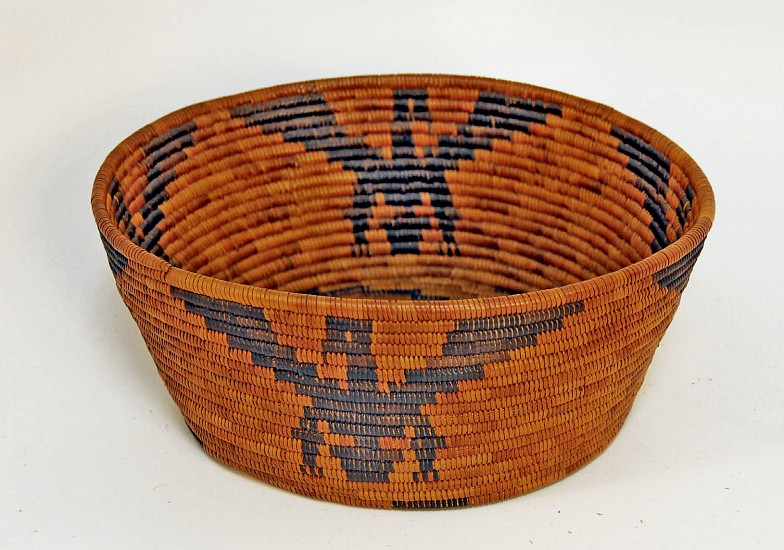 Antique Southern California Mission Indian (Cahuilla) baskets from Palm