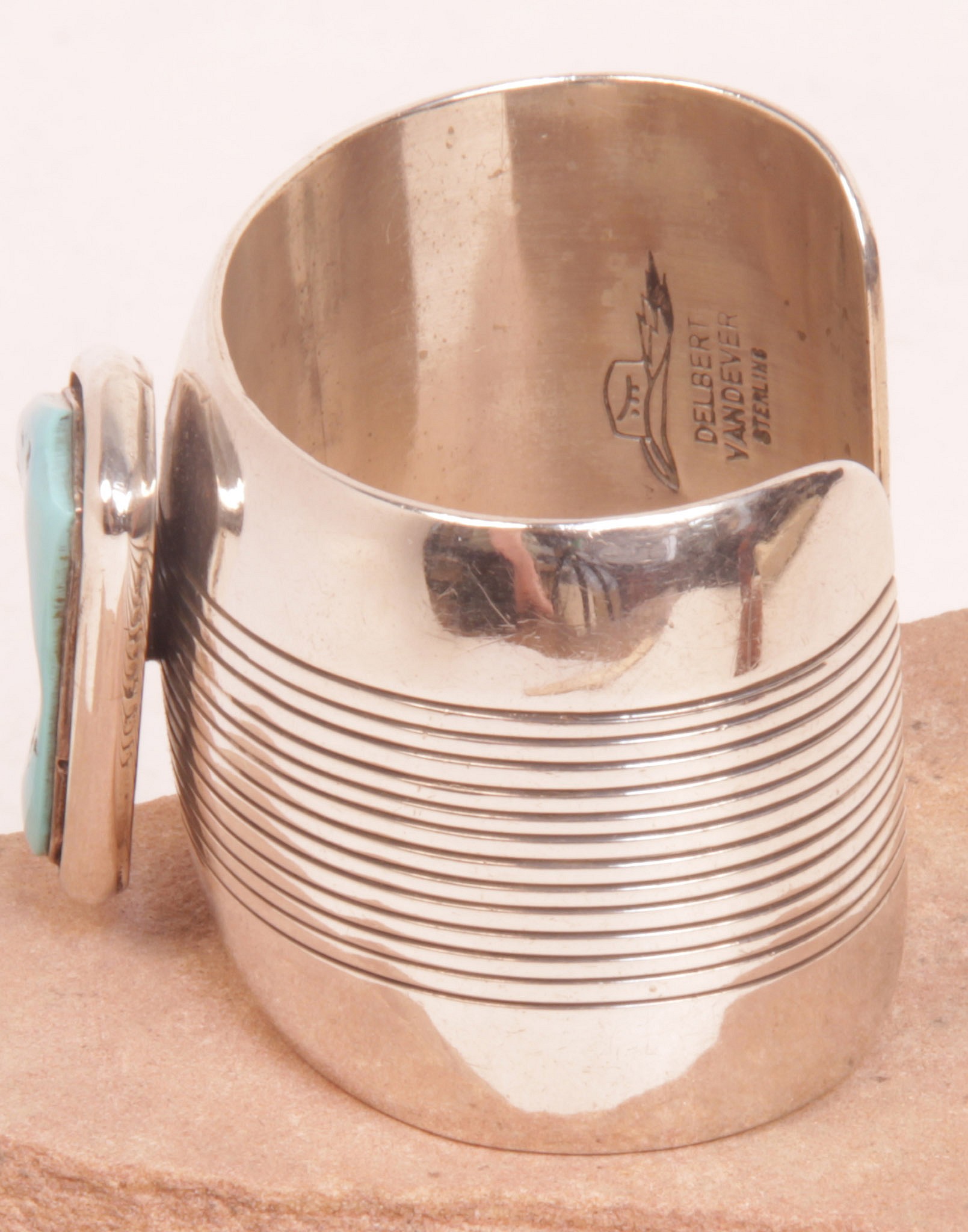 08 - Jewelry-New | Navajo Cuff Bracelet by Delbert Vandever 